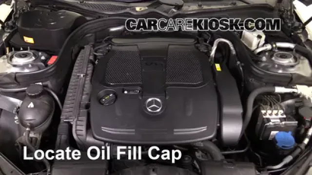 2013 Mercedes-Benz E350 4Matic 3.5L V6 Sedan Huile Ajouter de l'huile